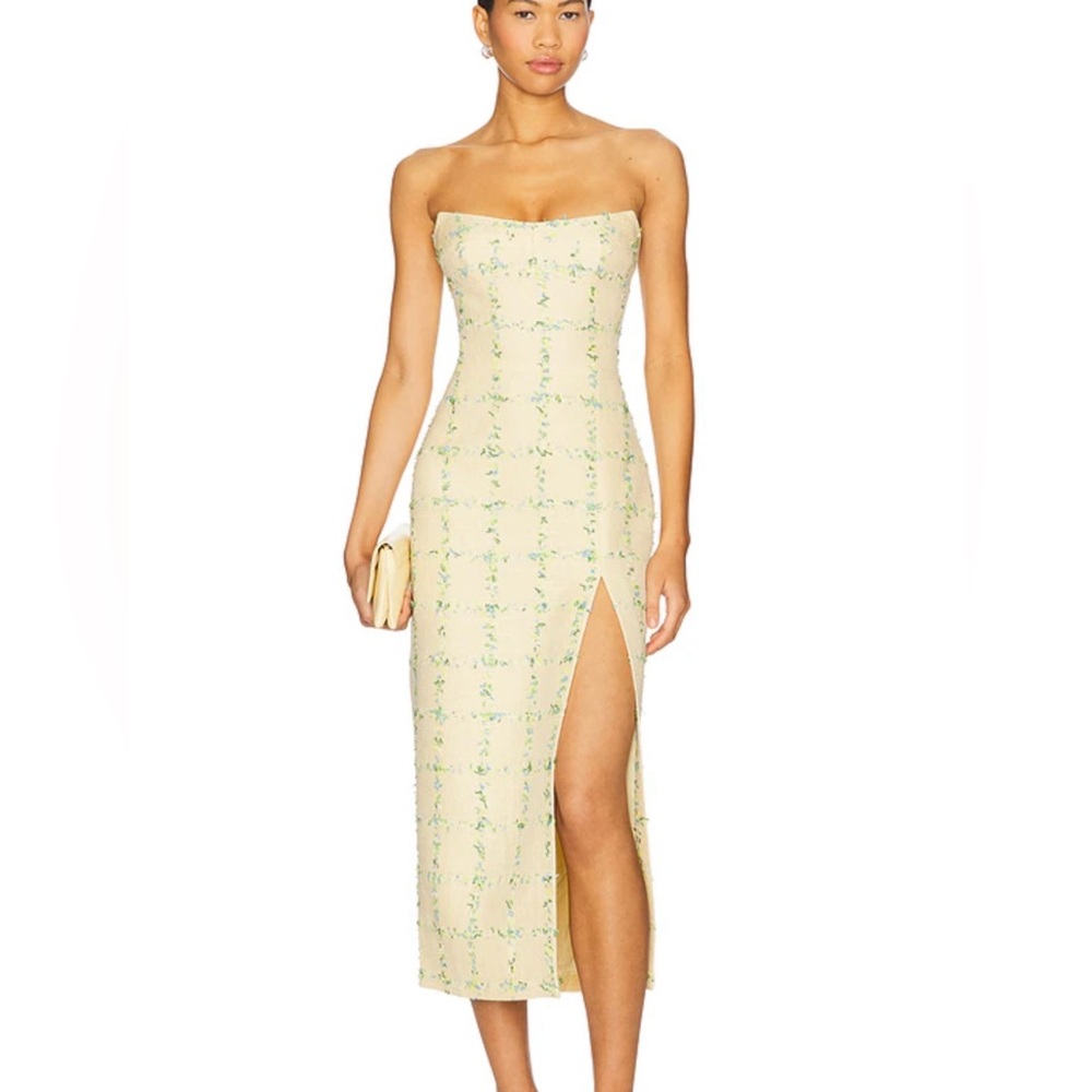 NWT Amanda Uprichard Ivy Midi Dress